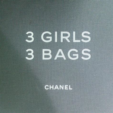 CHANEL ‘3 Girls, 3 Bags’ 